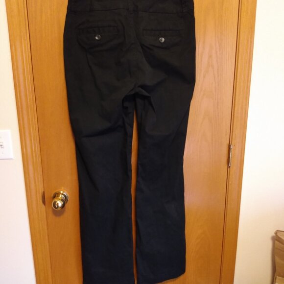35 1/2" Inseam Tall Pants Eddie Bauer Black Slacks 8T Blakely Fit Women's 8L EUC - Picture 5 of 10